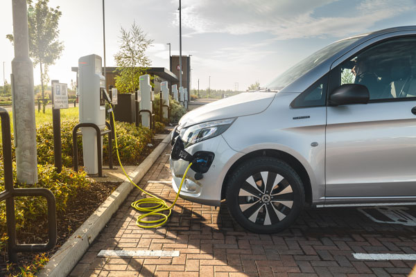 Mercedes-Benz eVito Charging